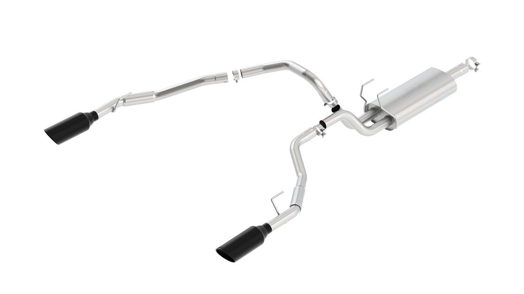 Borla S-Type Catback Exhaust System (Black Chrome) for 2009-20 Ram 1500 5.7L V8