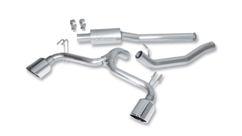 Borla S-Type Catback Exhaust System for 2009-17 Mitsubishi Lancer Ralliart 2.0L