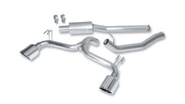 Borla S-Type Catback Exhaust System for 2009-17 Mitsubishi Lancer Ralliart 2.0L