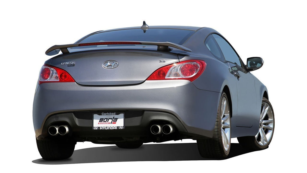 Borla S-Type Catback Exhaust System for 2010-16 Hyundai Genesis 3.8L-V6