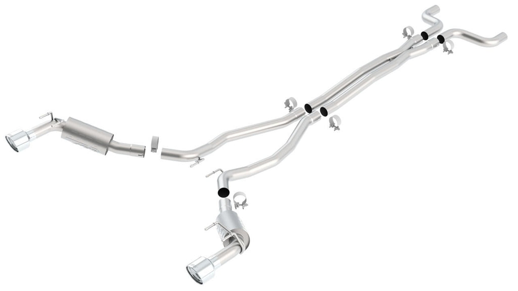 Borla Catback Exhaust System ATAK for 2010-13 Chevrolet Camaro SS 6.2L