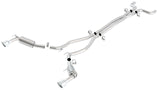 Borla Catback Exhaust System ATAK for 2010-13 Chevrolet Camaro SS 6.2L