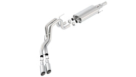 Borla SS S-Type Catback Exhaust System for 2010-14 Ford F-150 SVT Raptor 6.2L