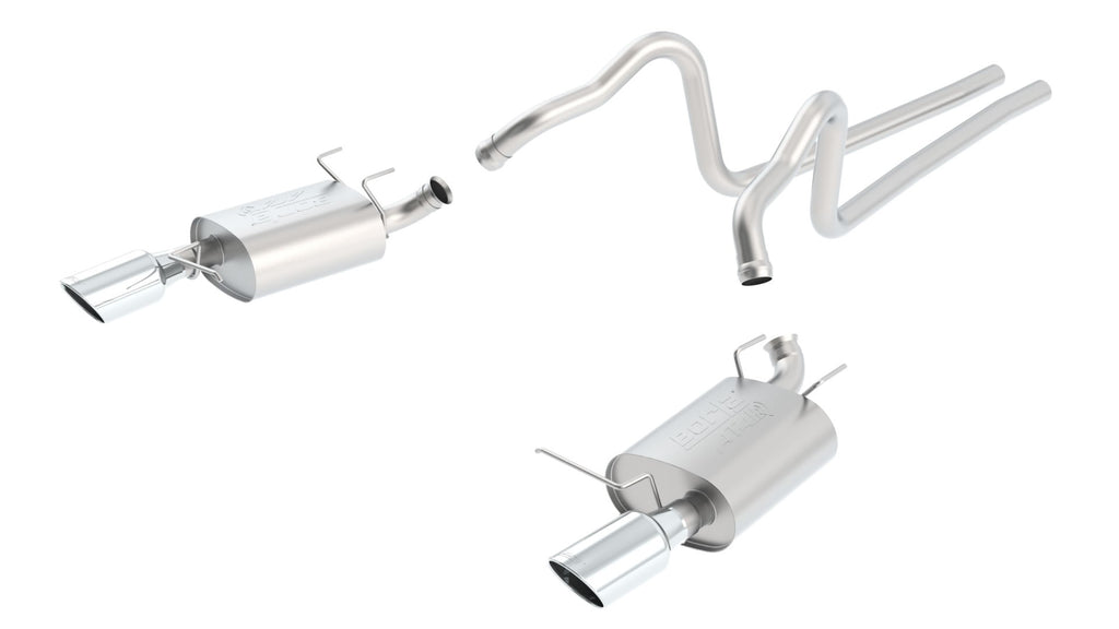 Borla Cat-Back Exhaust System ATAK For 2011-2014 Ford Mustang V6