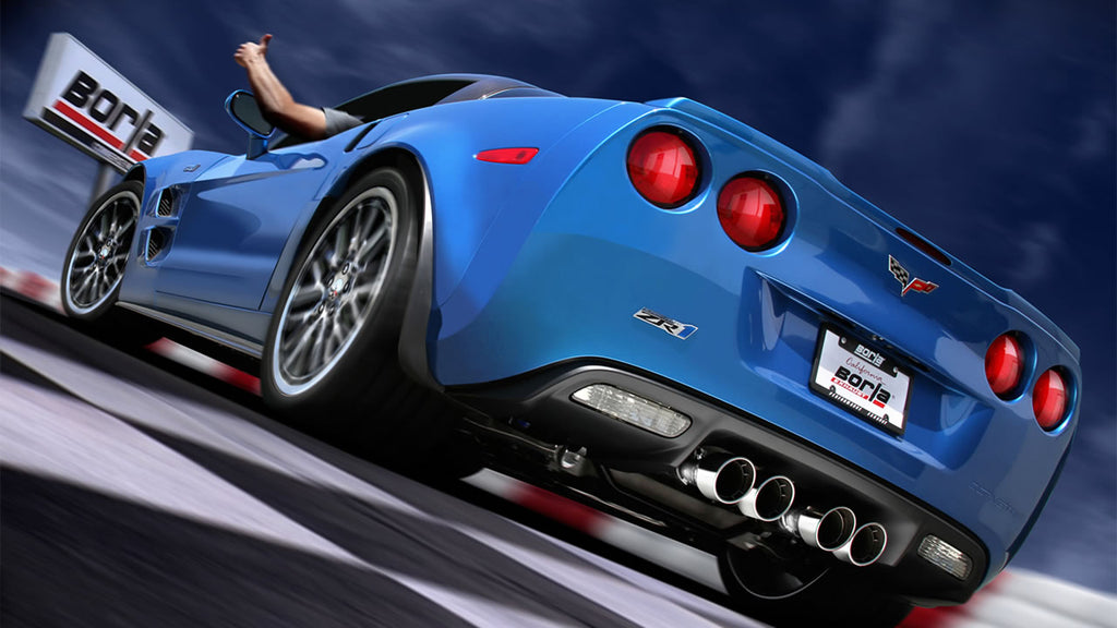 Borla Cat-Back Exhaust System ATAK For 2006-2011 Chevrolet Corvette ZR1/Z06