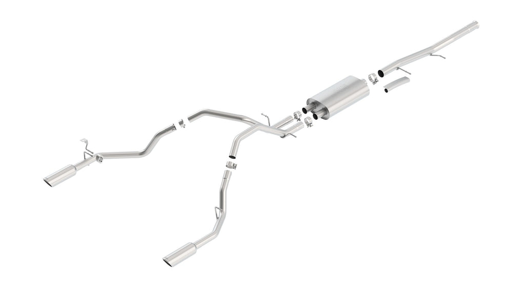 Borla SS Catback Exhaust For 2009-2011 Chevrolet Silverado / GMC Sierra S-Type