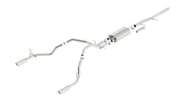 Borla SS Catback Exhaust For 2009-2011 Chevrolet Silverado / GMC Sierra S-Type