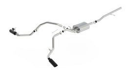 Borla S-Type Catback Exhaust (Black Chrome Tip) for 2014-19 Chevrolet Silverado / GMC Sierra 1500