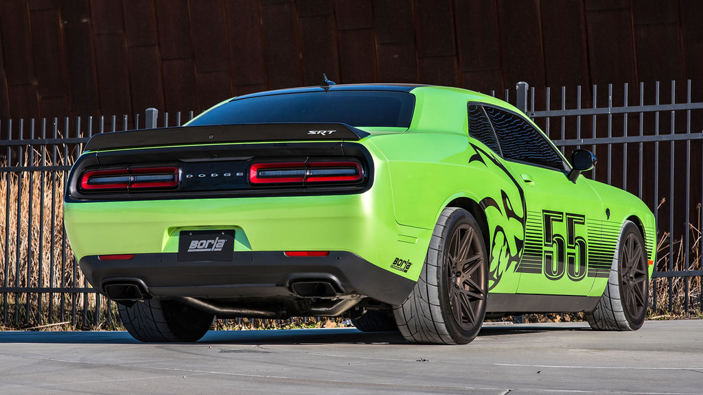 Borla Cat-Back Exhaust System ATAK For 2015-2021 Dodge Challenger SRT Hellcat