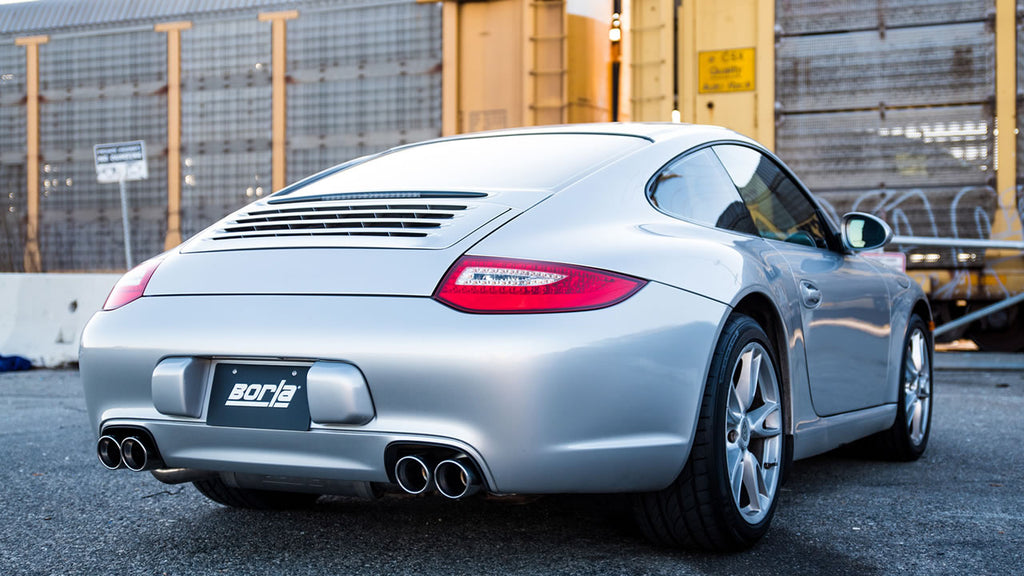 Borla Dual Split Rear Exit S-Type Catback Exhaust System for 2009-11 Porsche 911