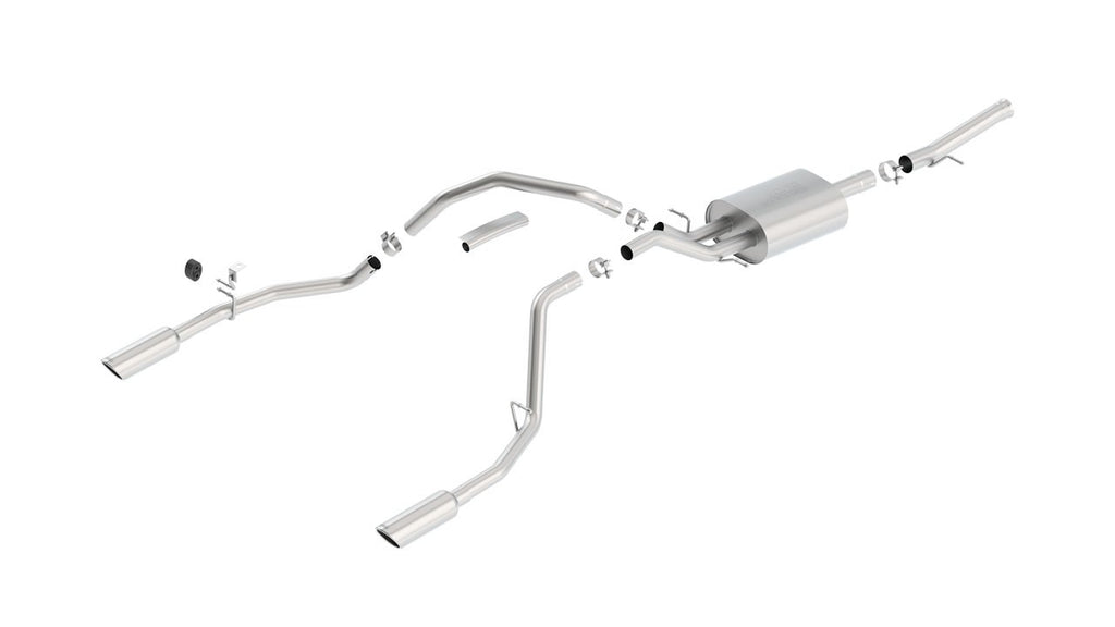 Borla S-type Cat-Back Exhaust System for 2014-18 Chevrolet Silverado/ GMC Sierra 1500