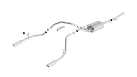 Borla S-type Cat-Back Exhaust System for 2014-18 Chevrolet Silverado/ GMC Sierra 1500