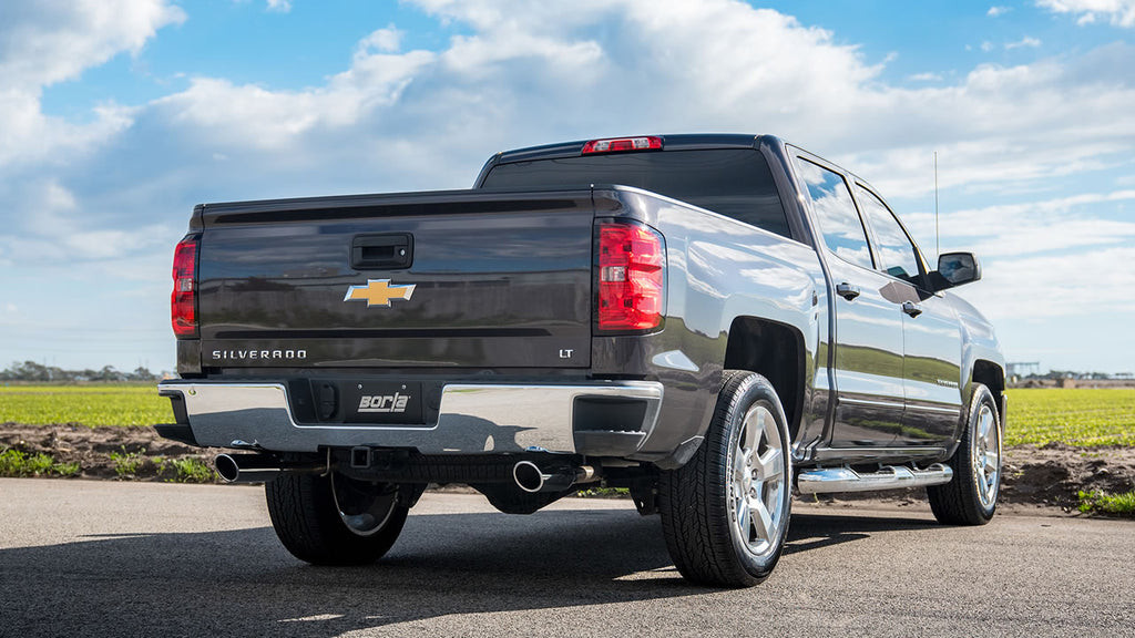 Borla S-type Cat-Back Exhaust System for 2014-18 Chevrolet Silverado/ GMC Sierra 1500
