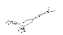 गैलरी व्यूवर में इमेज लोड करें, Borla Cat-Back Exhaust System ATAK For 2017-2021 Chevrolet Camaro ZL1