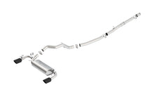 Cargar imagen en el visor de la galería, Borla ATAK Catback Exhaust w/ Black Chrome Tip for 2016-18 Ford Focus RS 2.3L