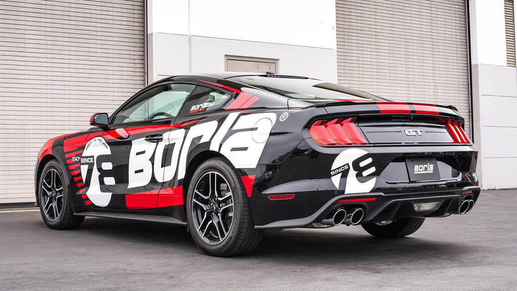 Borla Cat-Back Exhaust System S-Type For 2018-2021 Ford Mustang GT