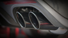 Carica l&#39;immagine nel visualizzatore di Gallery, Borla ATAK Catback Exhaust Black Chrome Tips w/ Valves for 2018 Ford Mustang GT 5.0L