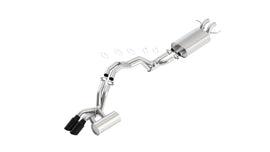 Borla 2.5in Catback Exhaust w/Black Chrome Tips for 2018-20 Lincoln Navigator 3.5L Touring