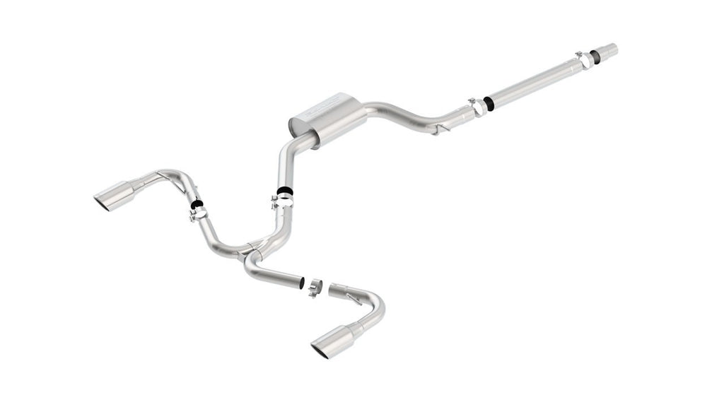 Borla SS S-Type Catback Exhaust System for 2018-21 Volkswagen GTI (MK7.5) 2.0T