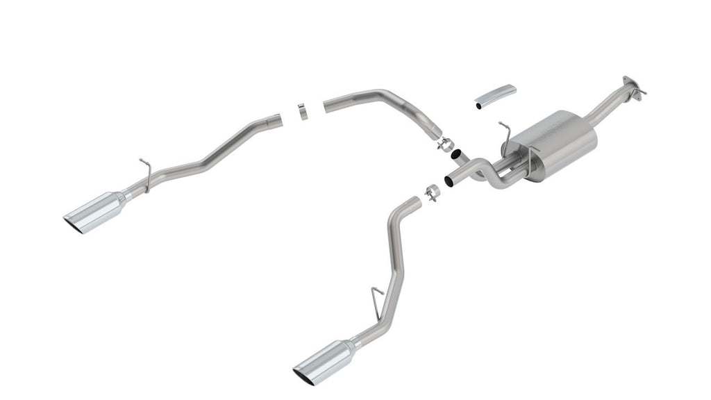 Borla S-Type SS Cat-back Exhaust System for 2019-21 RAM 1500 5.7L V8