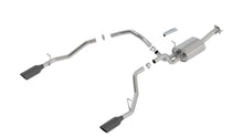 Cargar imagen en el visor de la galería, Borla Atak SS Catback Exhaust - Black Chrome Tip for 2019 RAM 1500 5.7L V8
