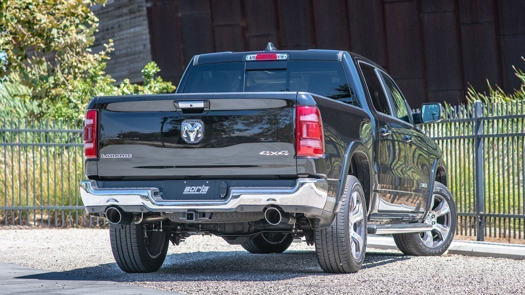 Borla Touring SS Catback Exhaust - Black Chrome Tip for 2019-21 RAM 1500 5.7L V8