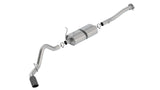 Borla S-Type Catback Exhaust Black Chrome Tip for 15-19 Chevrolet Silverado / GMC Sierra 2500 6.0L