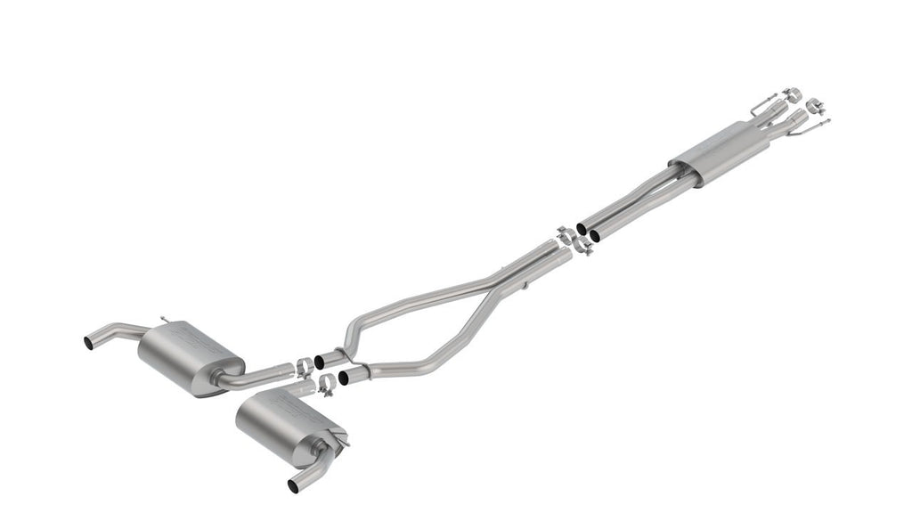 Borla S-Type Cat-back Exhaust for 2019-21 Ford Edge ST 2.7L V6
