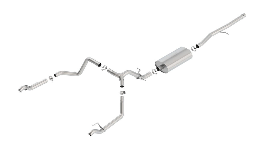 Borla Cat-Back Exhaust System Touring  For 2019-2021 Chevrolet Silverado 1500 / GMC sierra 1500