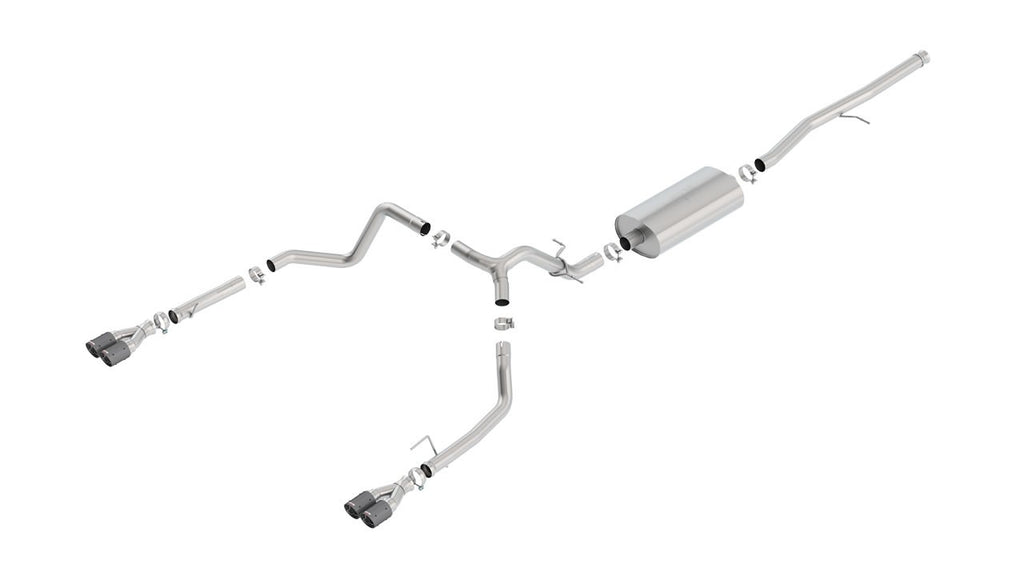 Borla Cat-Back Exhaust System Touring For 2019-2021 Chevrolet Silverado 1500 / GMC Sierra 1500