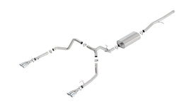 Borla Cat-Back Exhaust System Touring For 2019-2021 Chevrolet Silverado 1500/ GMC Sierra 1500
