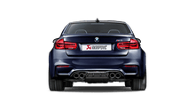 Charger l&#39;image dans la galerie, Akrapovic Rear Carbon Fiber Diffuser - High Gloss for BMW M3 (F80) 2014-18