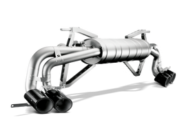 Akrapovic Slip-On Line (Titanium) w/ Carbon Tips for 2009-14 Lamborghini Gallardo LP 550-2 Coupe