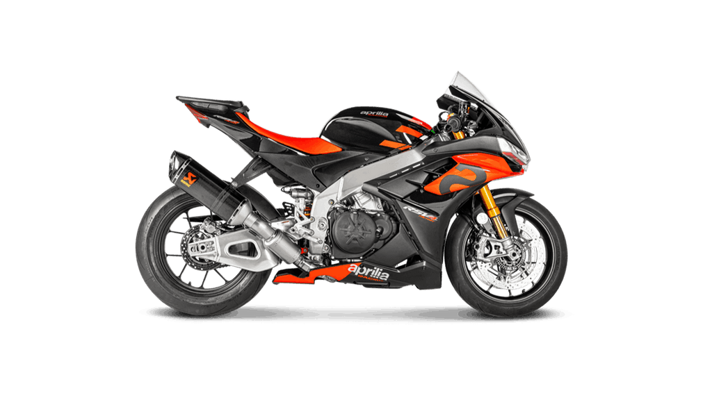 Akrapovic Track Day Link Pipe for 2021-2024 Aprilia RSV4 / Tuono V4 1100 RR / Factory
