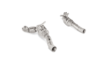 Carica l&#39;immagine nel visualizzatore di Gallery, Akrapovic Link Pipe Set w/ Cat (SS) for 2016-19 Ferrari 488 GTB/488 Spider