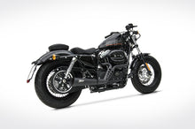 Carica l&#39;immagine nel visualizzatore di Gallery, ZARD EXHAUST - &#39;Sport&#39; Racing Full Kit for 2003-13 Harley Davidson Sportster Forty Eight