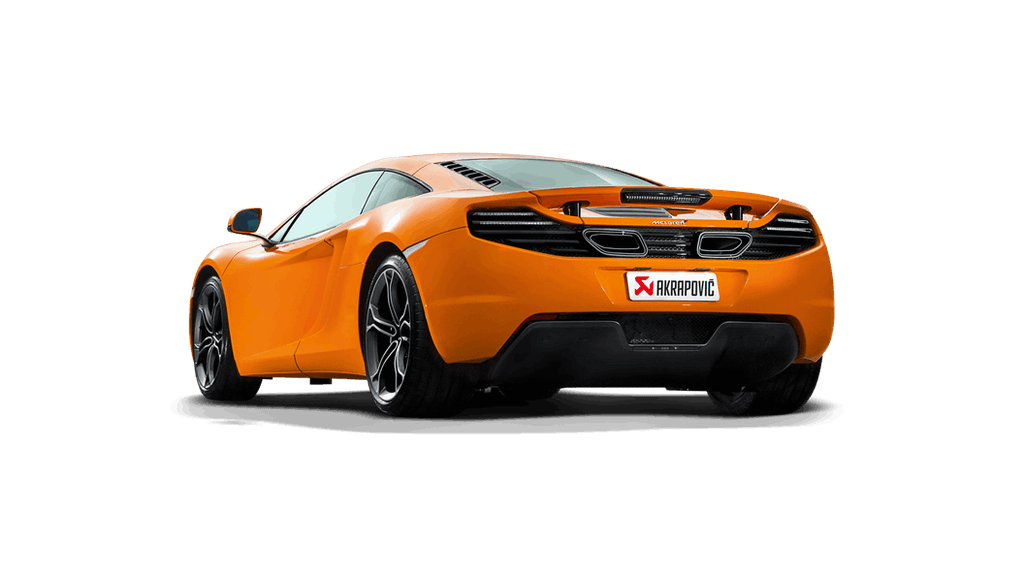 Akrapovic 12-14 McLaren 12C/12C Spyder Slip-On Line (Titanium) w/ Carbon Tips