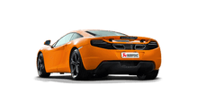 Load image into Gallery viewer, Akrapovic 12-14 McLaren 12C/12C Spyder Slip-On Line (Titanium) w/ Carbon Tips