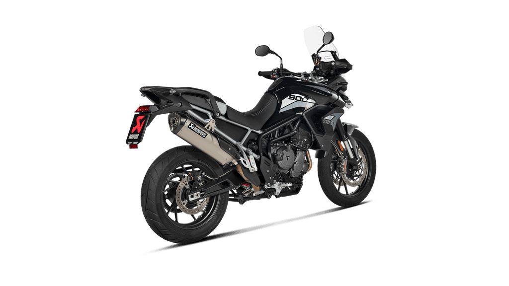 Akrapovic Homologated Slip-On Exhaust for 2020-2024 Triumph Tiger 900 / GT / Rally