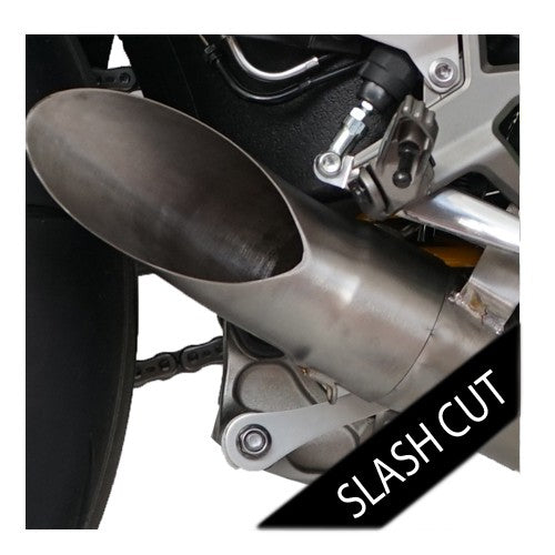 Austin Racing Slashcut Race Slip On System for 2015+ Kawasaki Ninja H2, H2 Carbon, H2R
