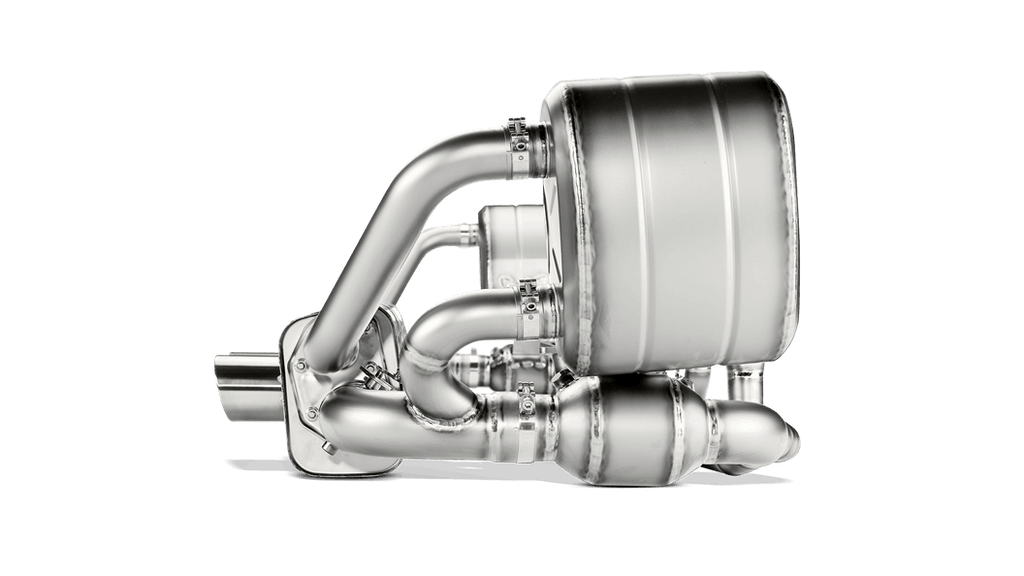 Akrapovic Evolution Line w/ Header (Titanium) w/ Titanium Tips for 06-09 Porsche 911 GT3/RS 3.6