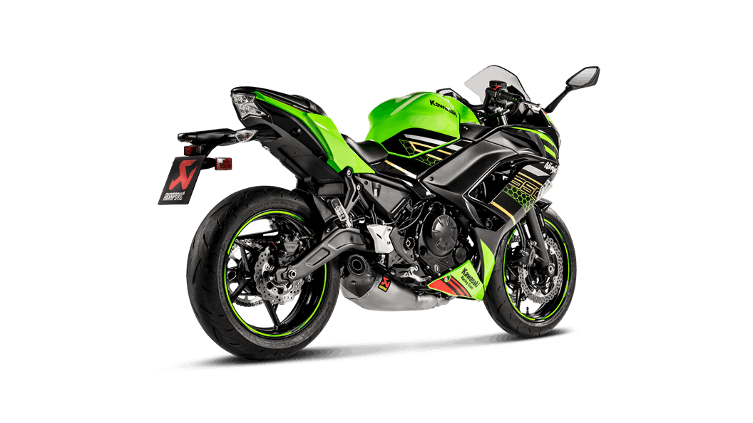 Akrapovic Racing Exhaust Systems for 2020-2021 Kawasaki Ninja 650 / Z650 image 2