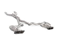 Carica l&#39;immagine nel visualizzatore di Gallery, Akrapovic Evolution Line Cat Back (Titanium) w/ Carbon Tips and Link Pipe for 16-17 AMG C63 Coupe