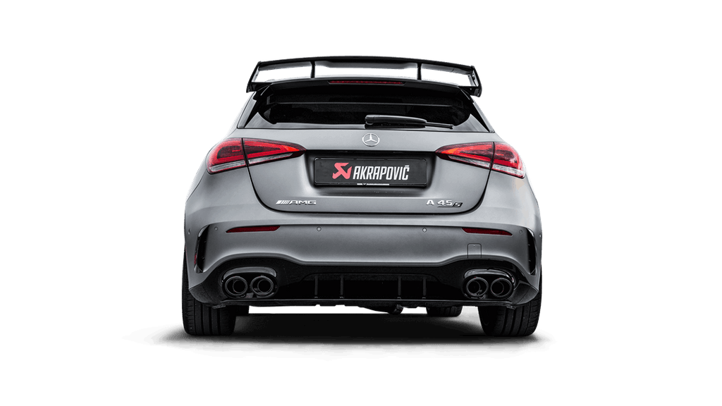 Akrapovic Evo Line (Titanium) w/Carbon Tips (Req Link Pipes) for 2020+ Mercedes-Benz A45/A45S AMG (W177)