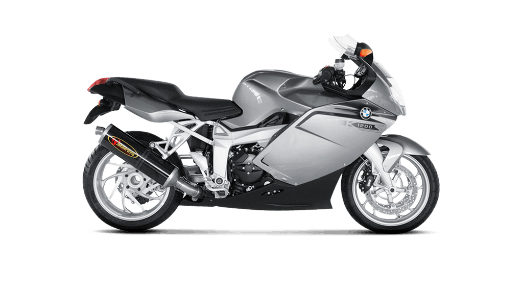 Akrapovic Homologated Slip-On Exhaust BMW K1200S / K1200R - (MPN # SS-B12SO1-HC)