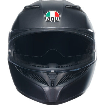 AGV K3 Full Face Matte Black Helmet img front