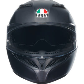 AGV K3 Full Face Matte Black Helmet img front