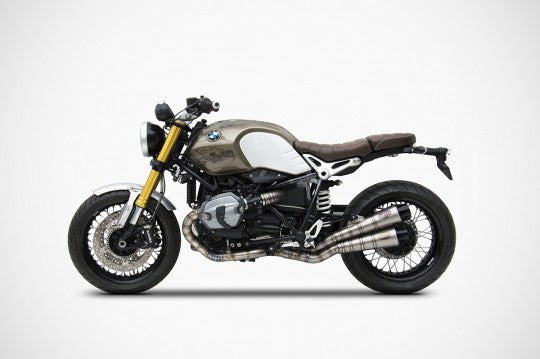 ZARD FULL TITANIUM EXHAUST for 2015-19 BMW R NINE T (MPN # ZBMW529TKR)