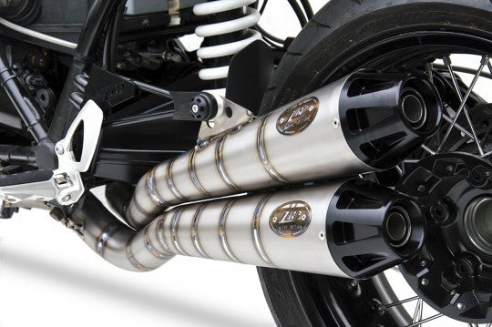 ZARD FULL TITANIUM EXHAUST for 2015-19 BMW R NINE T (MPN # ZBMW529TKR)