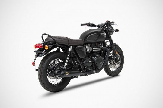 ZARD EXHAUST - N.2 Slip On for 2016+ Triumph Bonneville T120